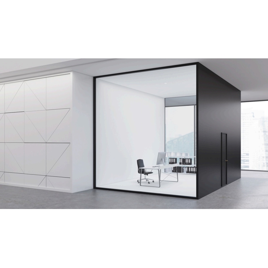 Steinel 068646 - Ανιχνευτής παρουσίας IR Quattro MICRO 6m KNX IP65 στρογγυλό μαύρο