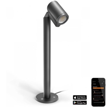 Steinel 068677 - Εξωτερικό φωτιστικό LED SPOT WAY 1xGU10/6,7W/230V IP44 ανθρακί