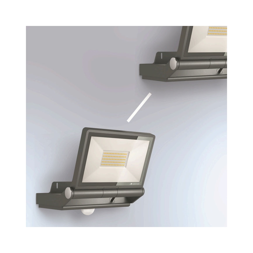 Steinel 069551 - Προβολέας LED με αισθητήρα XLED PRO ONE Plus S LED/33,8W/230V IP44 3000K ανθρακί + τηλεχειριστήριο