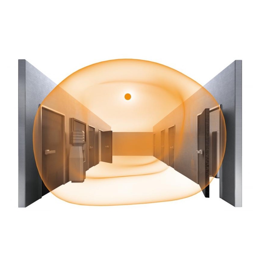 Steinel 069735-LED Φωτιστικό μπάνιου με αισθητήρα RSPRO P2 9,5W/230V 4000K IP54