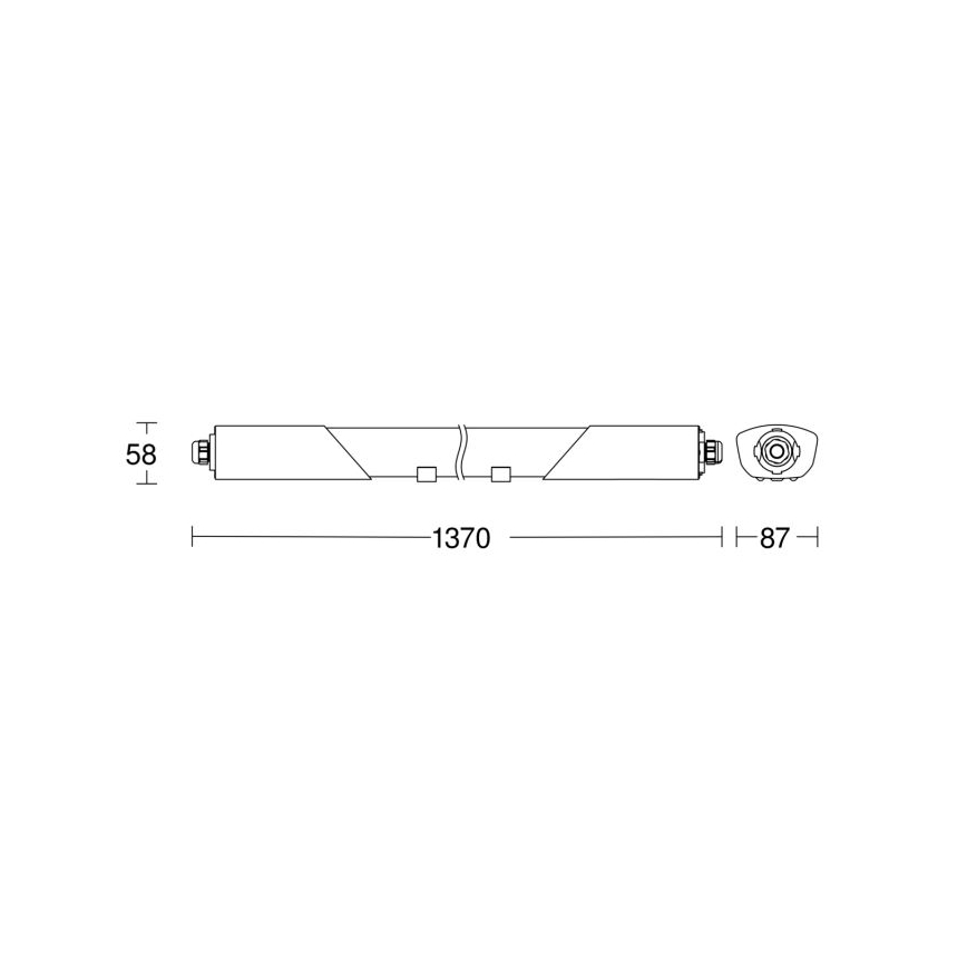 Steinel 079178 - LED Φωτιστικό Heavy-duty  με αισθητήρα RS PRO CONNECT 5100 SL LED/30W/230V IP66