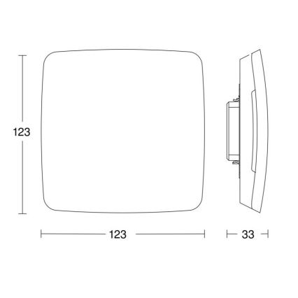 Steinel 079208 - Multisensor Aerosol KNX IP44 λευκό