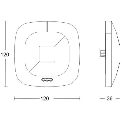 Steinel 079529 - Ανιχνευτής παρουσίας HF 360 DALI-2 APC λευκό