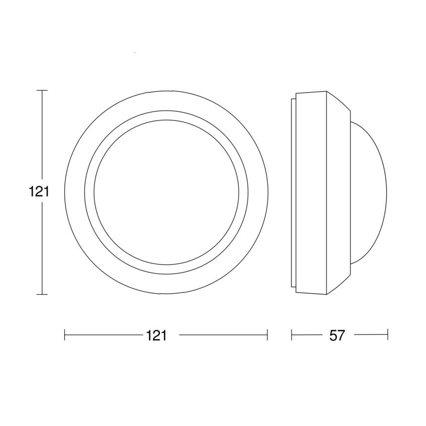 Steinel 081706 - Αισθητήρας κίνησης εξωτερικού χώρου IS 2360-3 ECO 230V IP54 μαύρο