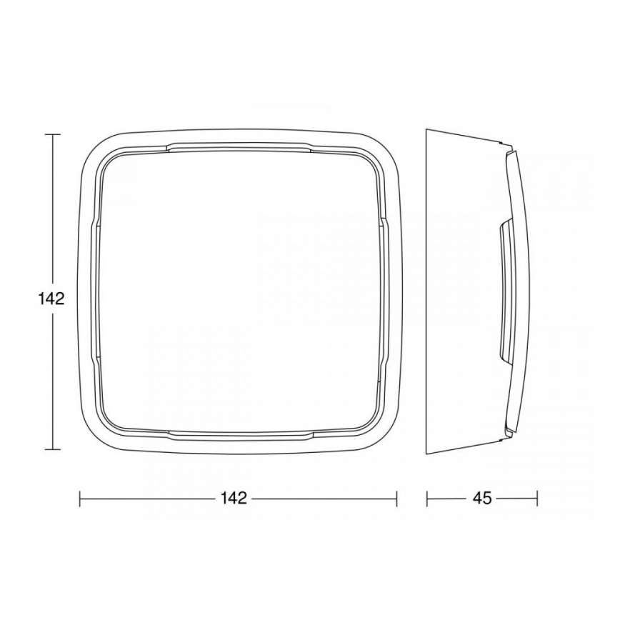 Steinel 081812 - Multisensor True Presence V2 DALI2-IPD AP λευκό
