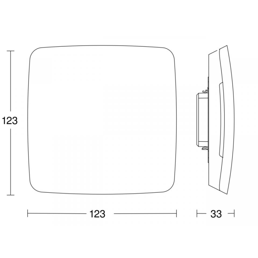 Steinel 084264 - Smart multisensor AIR V2 BT IPD UP WS λευκό