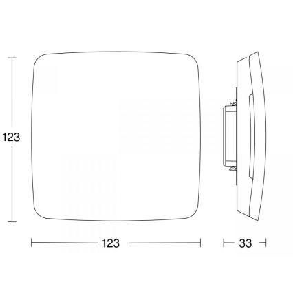 Steinel 084264 - Smart multisensor AIR V2 BT IPD UP WS λευκό