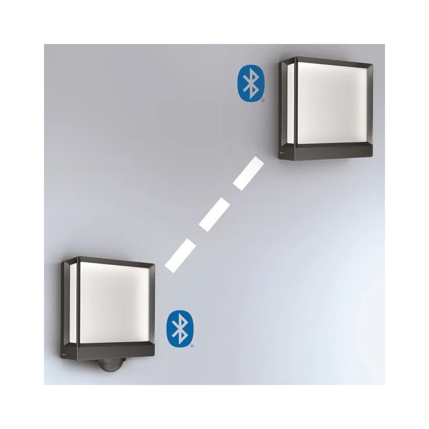 Steinel 085230 - LED Dimmable φωτιστικό τοίχου εξωτερικού χώρου L40C LED/12,9W/230V IP54 ανθρακί