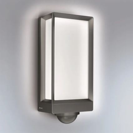 Steinel 085261 - LED Dimming Επιτοίχιο φωτιστικό εξωτερικού χώρου με αισθητήρα L42SC LED/13W/230V IP54