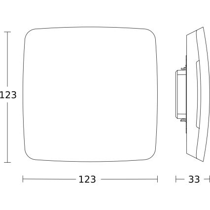 Steinel 086060 - Multisensor True Presence χωνευτό KNX SW μαύρο