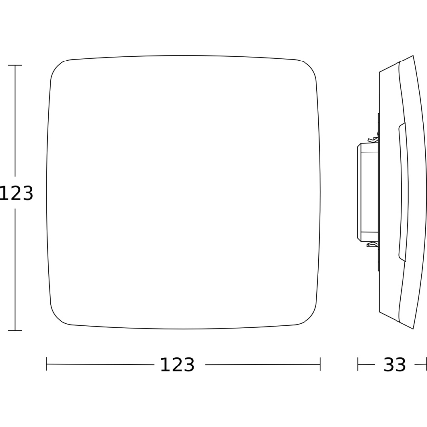 Steinel 086060 - Multisensor True Presence χωνευτό KNX SW μαύρο