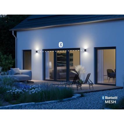 Steinel 087739 - Επιτοίχιο φωτιστικό LED εξωτερικού χώρου με αισθητήρα 2xGU10/14,5W/230V L 940SC IP44