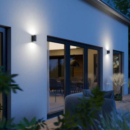 Steinel 087753 - LED επιτοίχιο φωτιστικό εξωτερικού χώρου 2xGU10/14,5W/230V L 940 IP44
