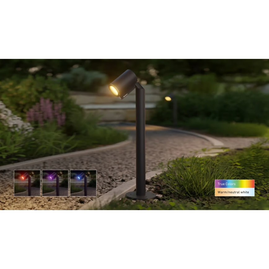 Steinel 089337 - LED RGBW Εξωτερικό φωτιστικό LED/7,9W/24V IP65