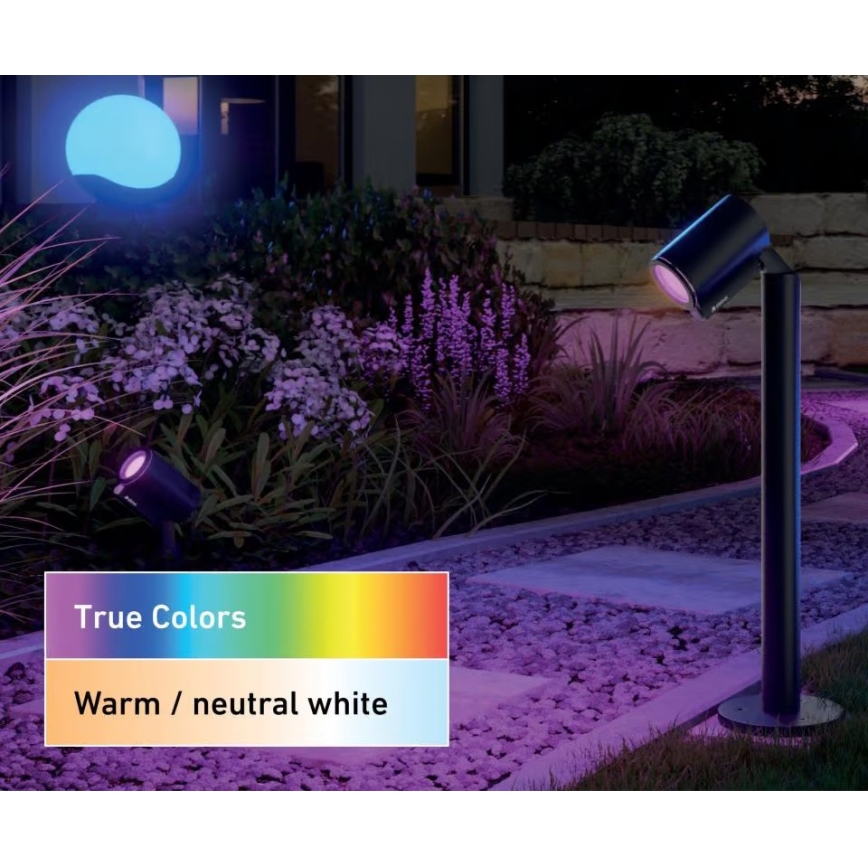 Steinel 089351 - LED RGBW Εξωτερικό φωτιστικό LED/7,9W/24V IP65