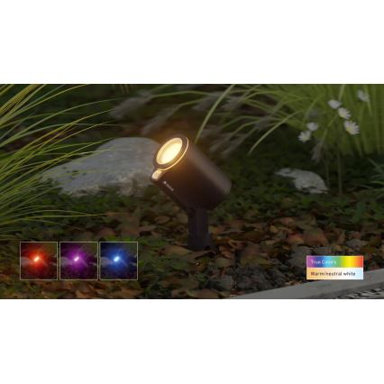 Steinel 089351 - LED RGBW Εξωτερικό φωτιστικό LED/7,9W/24V IP65