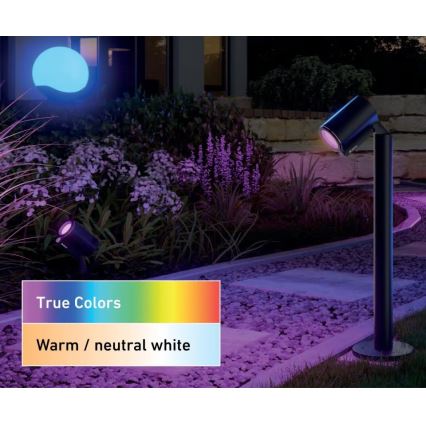Steinel 093907 - Βασικό σετ LED RGBW 2x Εξωτερικό φωτιστικό LED/7,8W/24V IP65