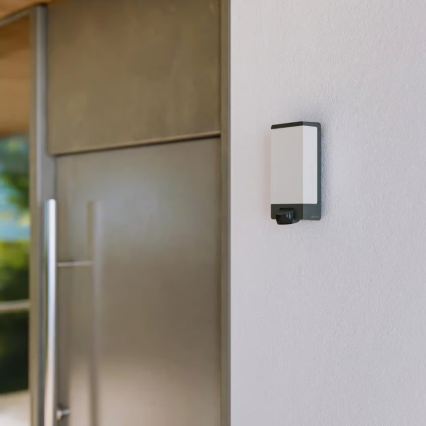 Steinel 094263 - Φωτιστικό πινακίδας οικίας με αισθητήρα 1xE27/15W/230V L 14 S IP44