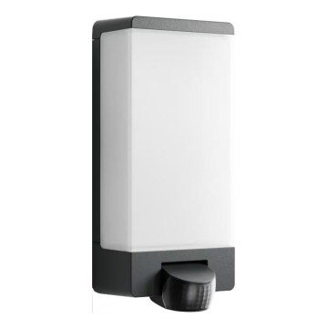 Steinel 094263 - Πινακίδα αριθμού κατοικίας με αισθητήρα 1xE27/15W/230V L 14 S IP44