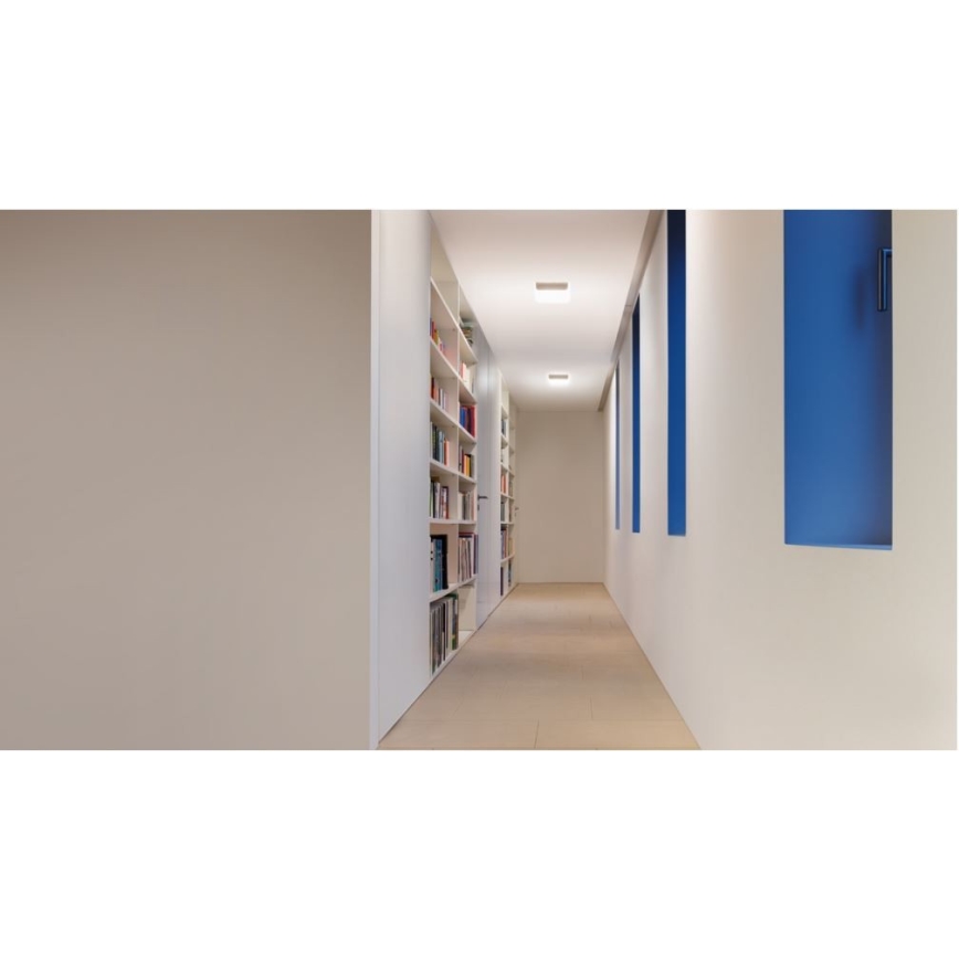 STEINEL 52508 - Φωτιστικό οροφής LED με αισθητήρα RS LED M2 LED/9,5W/230V γυαλιστερό χρώμιο