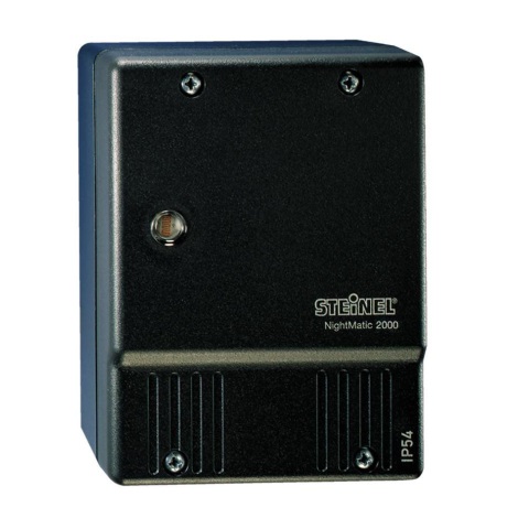 STEINEL 550318 - Αισθητήρας σούρουπου NightMatic 2000 μαύρο IP54