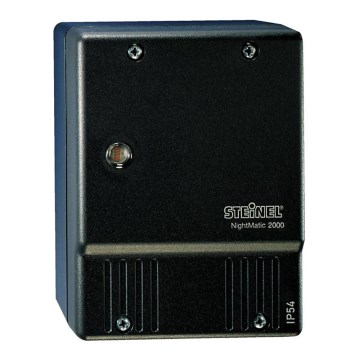 STEINEL 550318 - Χρονοδιακόπτης NightMatic 2000 μαύρος IP54