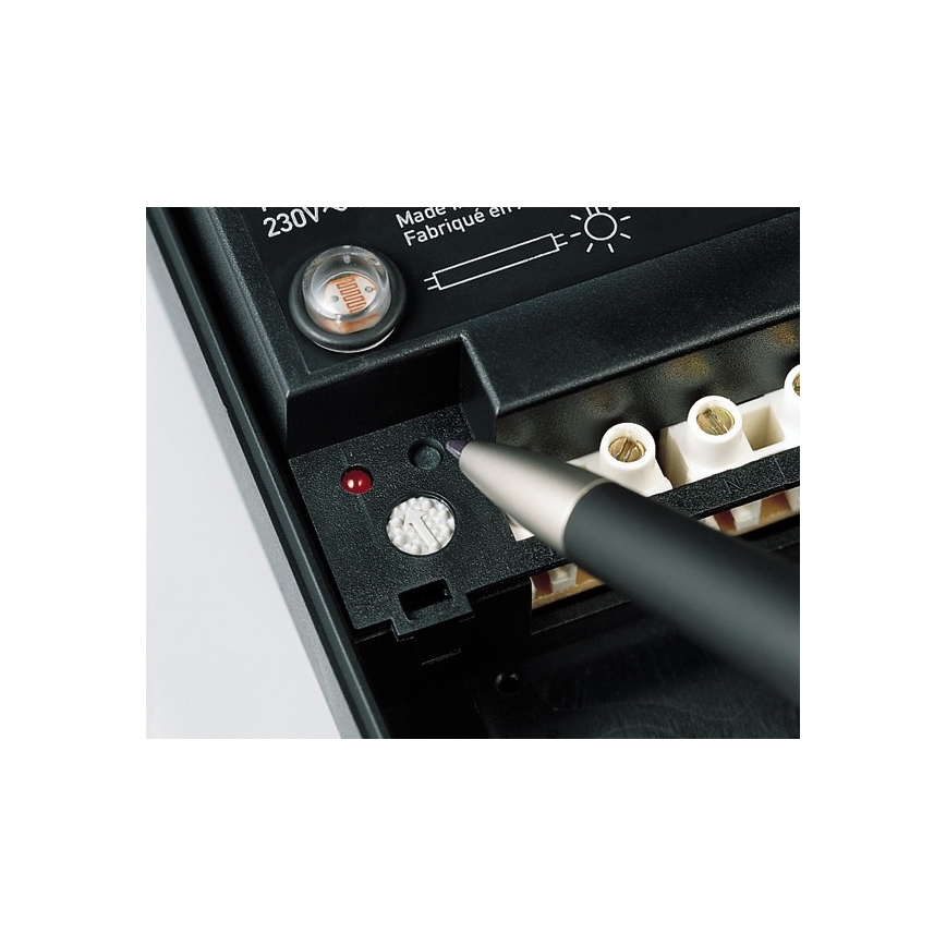 STEINEL 550516 - Αισθητήρας σούρουπου NightMatic 3000 Vario μαύρο IP54