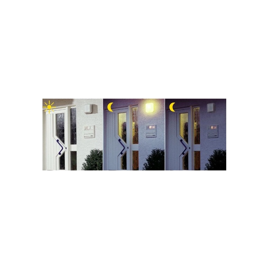 STEINEL 550516 - Αισθητήρας σούρουπου NightMatic 3000 Vario μαύρο IP54