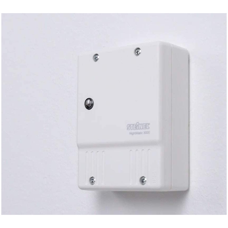 STEINEL 550615 - Αισθητήρας σούρουπου NightMatic 3000 Vario λευκό IP54