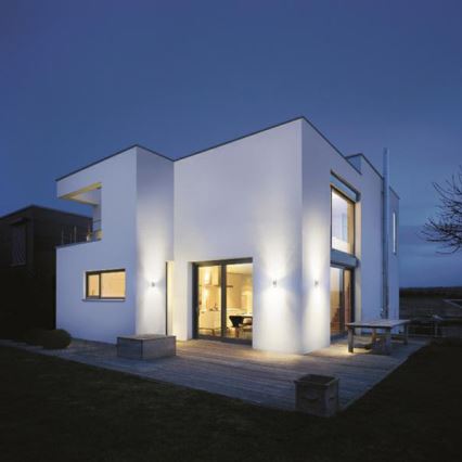 Steinel 576202-LED εξωτερικό επιτοίχιο φωτιστικό με αισθητήρα L 910 LED/9,8W/230V IP44