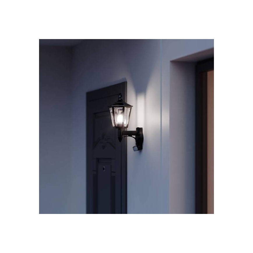 Steinel 617813 - Επιτοίχιο φωτιστικό εξωτερικού χώρου με αισθητήρα L 15 1xE27/60W/230V