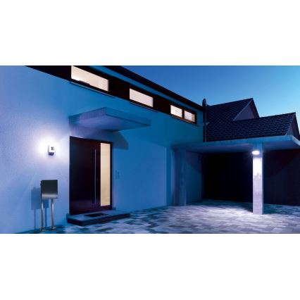 STEINEL 650513 - L1 Λάμπα εξωτερικού χώρου με αισθητήρα λευκό IP44