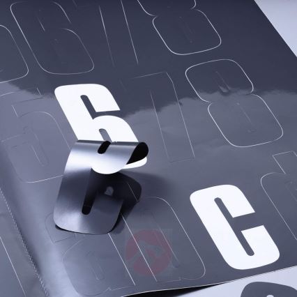 STEINEL 650612 - L1 μαύρη λάμπα εξωτερικού χώρου με αισθητήρα IP44