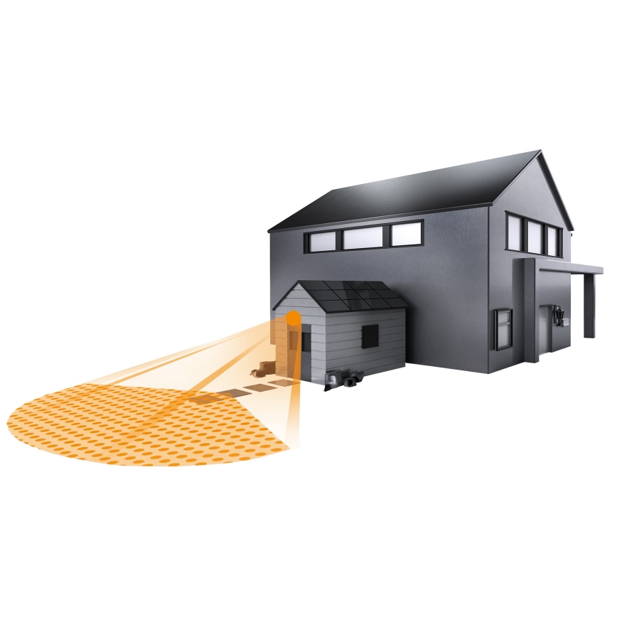 STEINEL 660215 - Αισθητήρας κίνησης εξωτερικού χώρου IS 130-2 μαύρο IP54