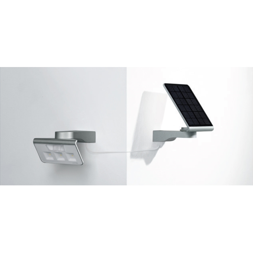 STEINEL 671006 - Ηλιακός αισθητήρας Προβολέας LED XSolar L-S 0,5W/LED λευκό IP44 2500 mAh