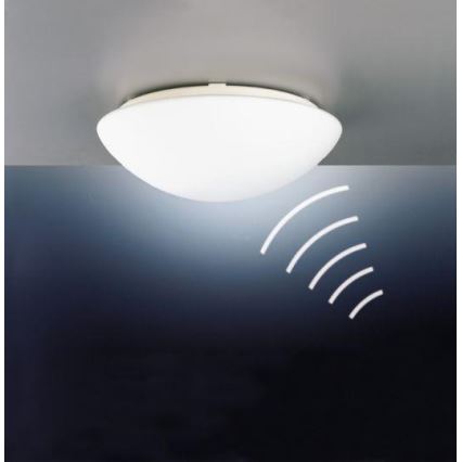 STEINEL 738013-RS 16L - Φως εξωτερικού χώρου με αισθητήρα 1xE27/60W/230V IP44