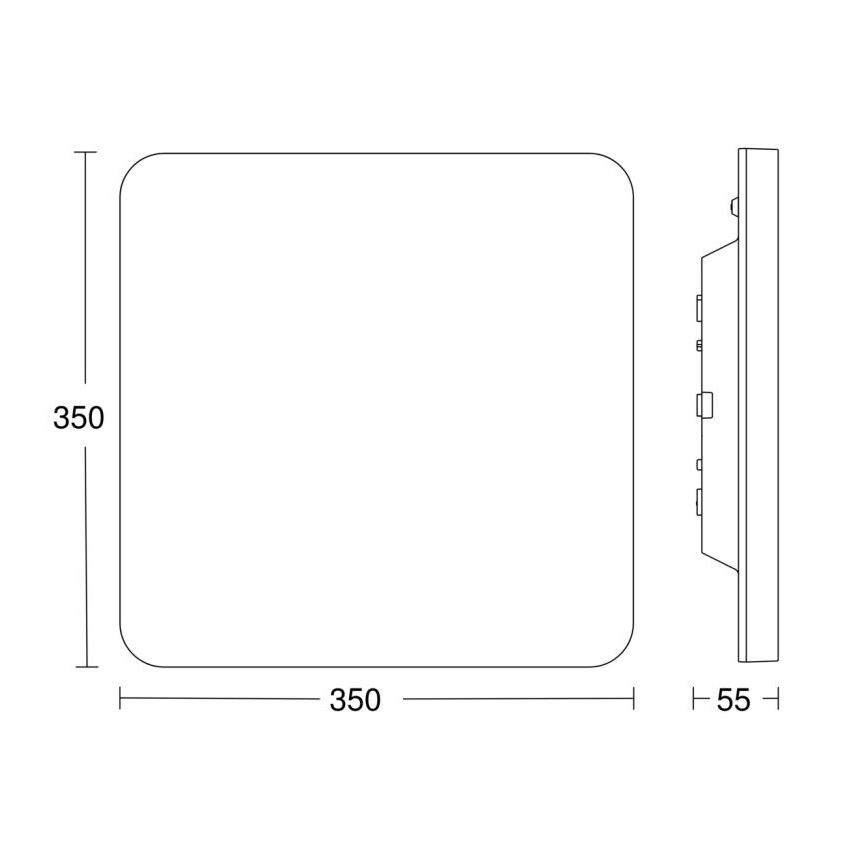 Steinel 067779 - LED Dimmable φωτιστικό οροφής με αισθητήρα RS PRO R30 Q plus SC 23,9W/230V 4000K IP40