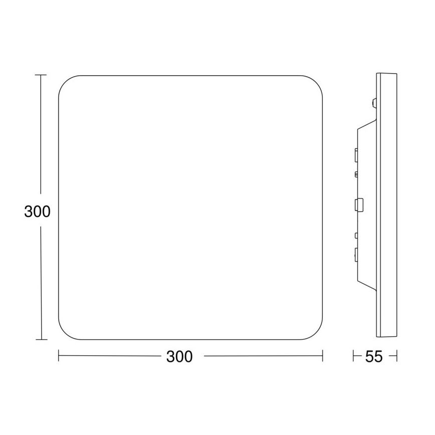 Steinel 067731- LED Dimmable φωτιστικό οροφής με αισθητήρα RS PRO R20 PLUS 15,86W/230V IP40 4000K