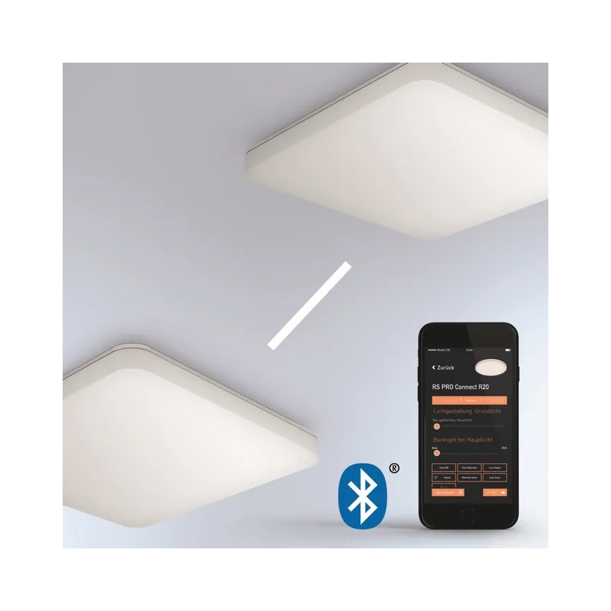 Steinel - LED Dimmable φωτιστικό οροφής με αισθητήρα RSPROR30QBASICSC 23,26W/230V IP40 3000K