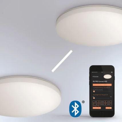 Steinel - LED Dimmable φωτιστικό οροφής με αισθητήρα RSPROR30QBASICSC 23,26W/230V IP40 4000K
