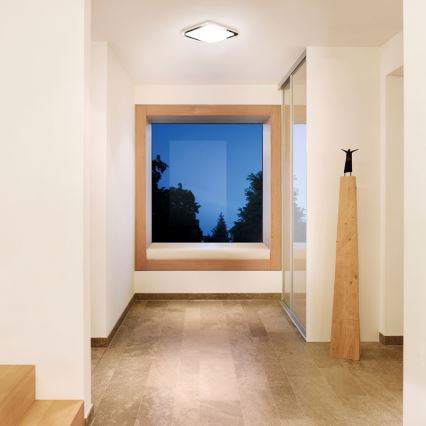 STEINEL st007911 - Φωτιστικό οροφής LED με αισθητήρα RS LED D1 LED/11W/230V γυαλιστερό χρώμιο