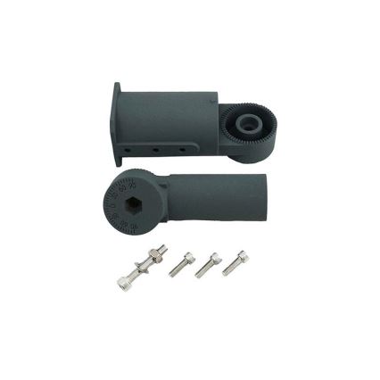 Street lamp holder with διάμετρος 50 mm ανθρακί IP44