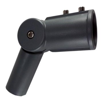 Street lamp holder with διάμετρος 50 mm ανθρακί IP44