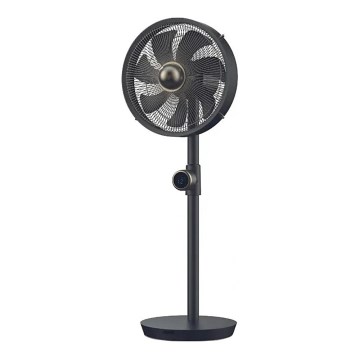 Stylies - Επιδαπέδιος ανεμιστήρας URANUS 35W/230V 94 cm μαύρος