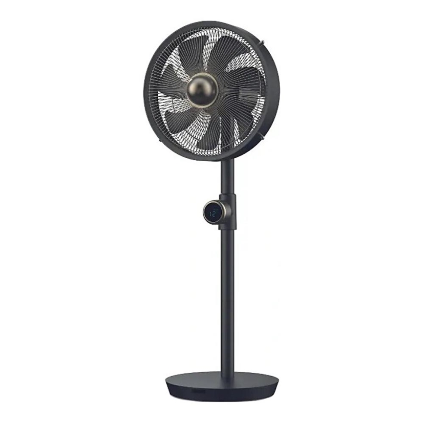 Stylies - Επιδαπέδιος ανεμιστήρας URANUS 35W/230V 94 cm μαύρος