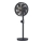 Stylies - Επιδαπέδιος ανεμιστήρας URANUS 35W/230V 94 cm μαύρος