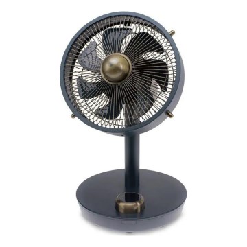 Stylies - Επιτραπέζιος ανεμιστήρας CEPHEUS 24W/230V μαύρος