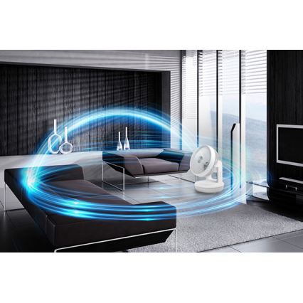 Stylies - Επιτραπέζιος ανεμιστήρας TARA 45W/230V λευκός