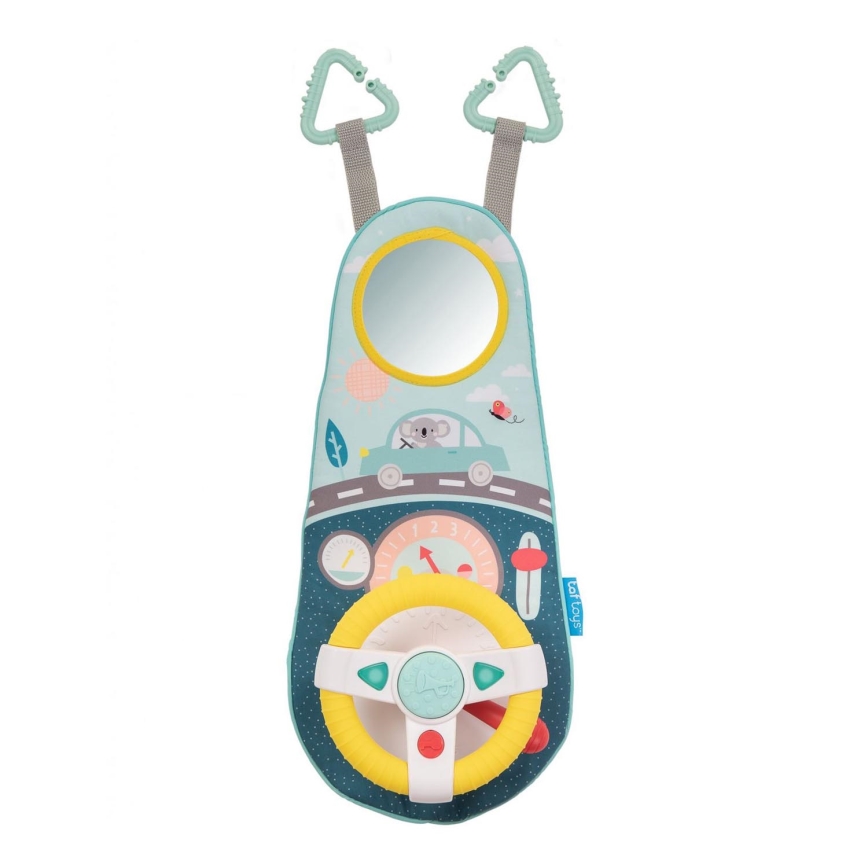 Taf Toys - Κρεμαστό τιμόνι αυτοκινήτου κοάλα 2xAA