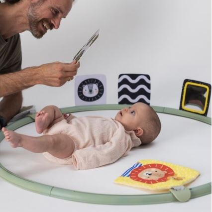 Taf Toys - Tummy time κέντρο αναπτυξιακών δραστηριοτήτων δ. 90 cm savanna